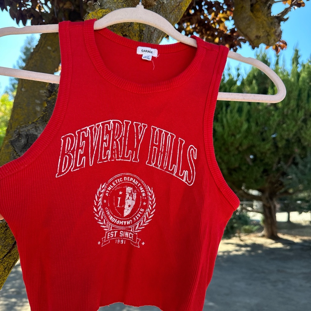 Garage tank top